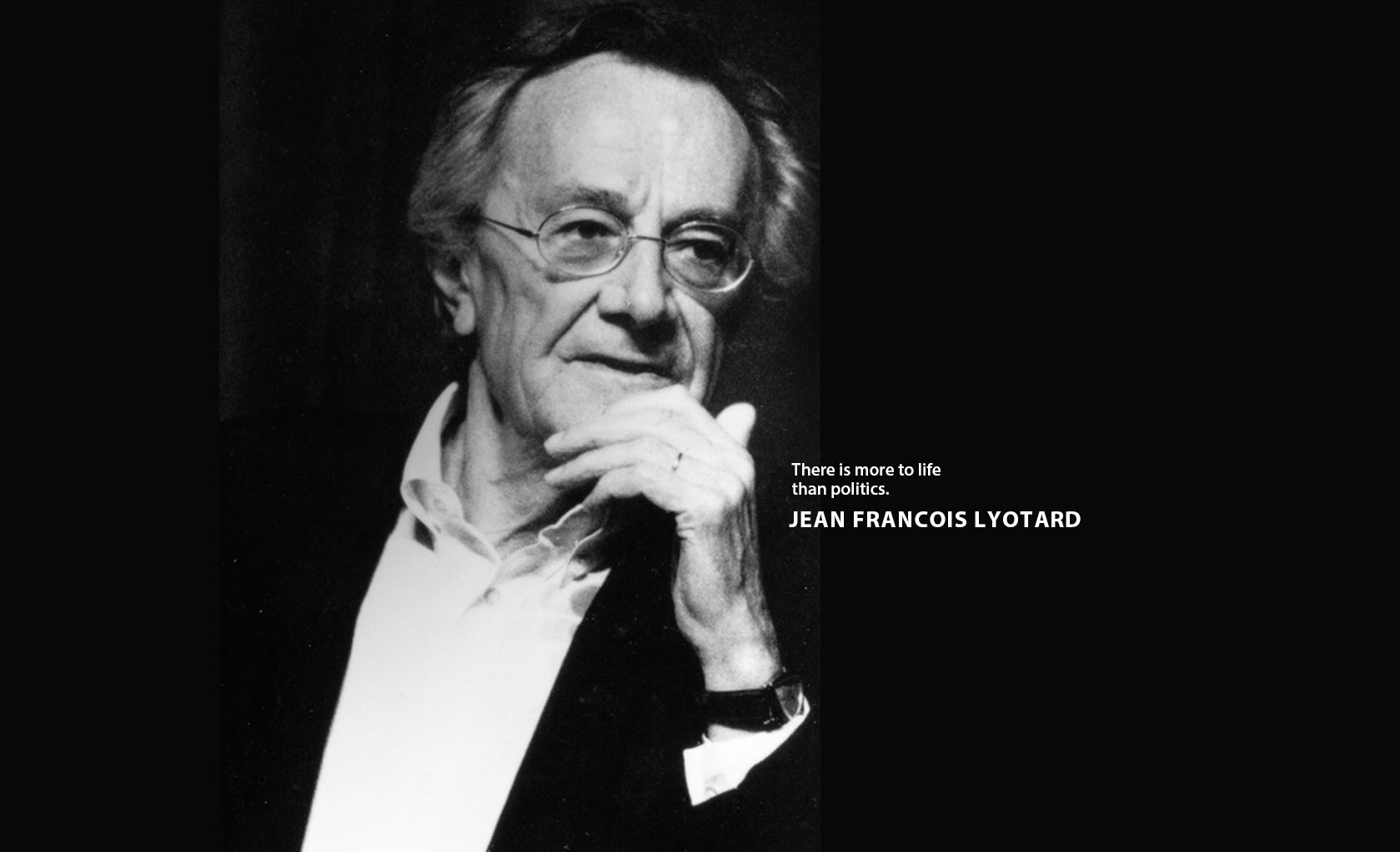 Jean Francois Lyotard