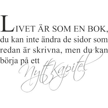 Swedish Proverb