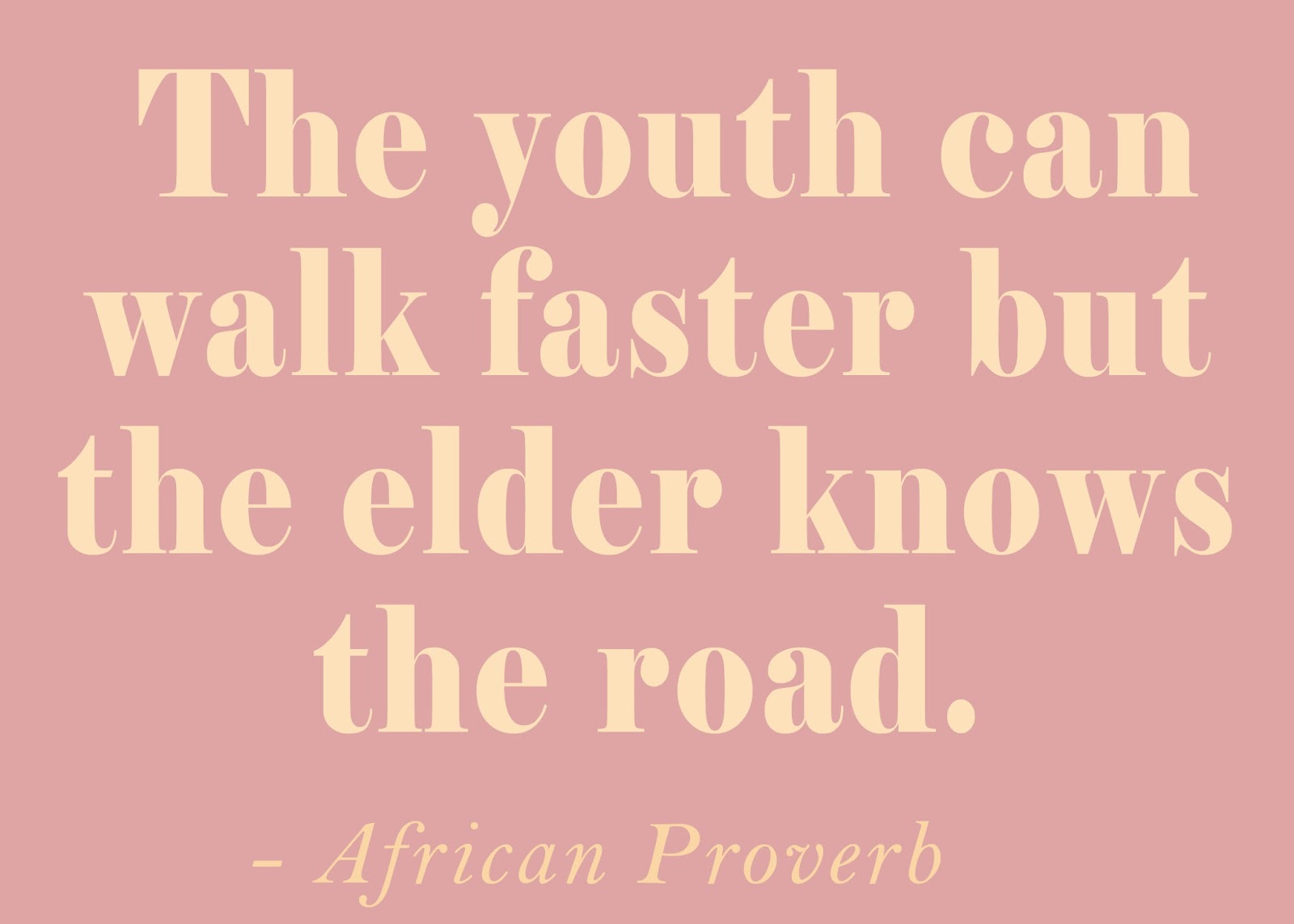 African Proverb