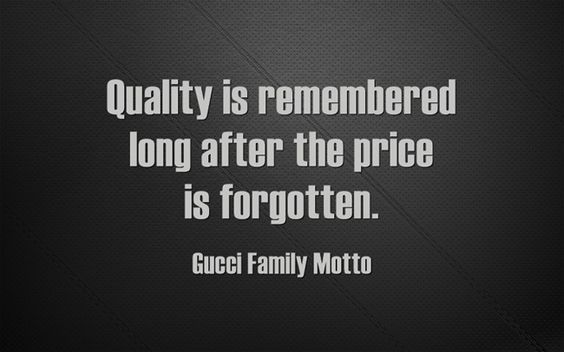 Gucci Family Slogan