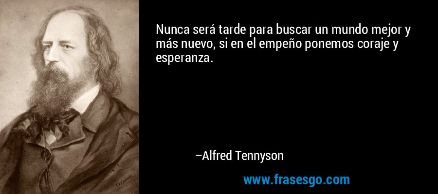 Alfred Tennyson