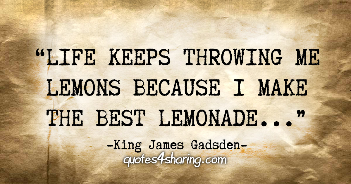 King James Gadsden