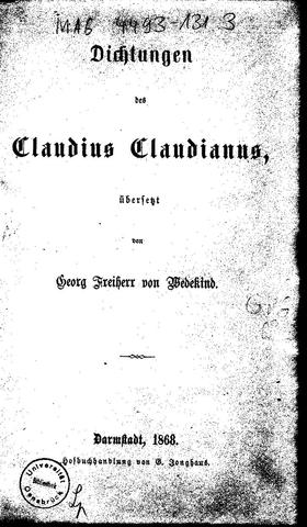 Claudius Claudianus